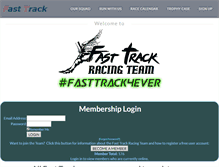 Tablet Screenshot of fasttrackracingteam.com
